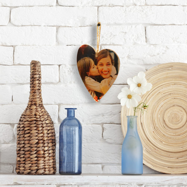 Personalised wooden decoration